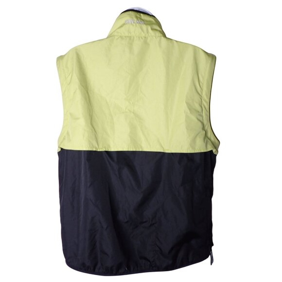 Pearl Izumi Cycling Vest Women‎ L Green Black Full Zip Athletic Running - Picture 5 of 6